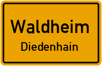 Diedenhainer Weg in WaldheimDiedenhain
