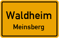 Hauptstraße in WaldheimMeinsberg