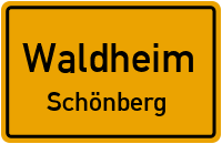 Straßen in Waldheim Schönberg