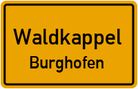 Straßenverzeichnis Waldkappel Burghofen