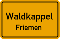 Straßenverzeichnis Waldkappel Friemen