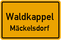 Kastanienweg in WaldkappelMäckelsdorf