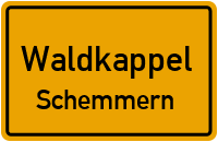 Straßenverzeichnis Waldkappel Schemmern