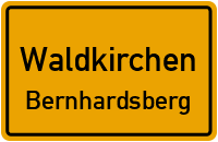 Straßen in Waldkirchen Bernhardsberg