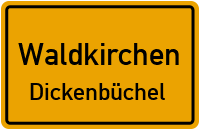 Straßen in Waldkirchen Dickenbüchel