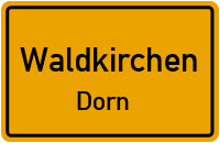 Straßen in Waldkirchen Dorn