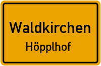 Straßen in Waldkirchen Höpplhof
