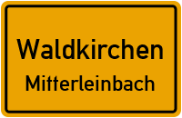 Straßen in Waldkirchen Mitterleinbach