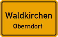 Straßen in Waldkirchen Oberndorf