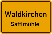 Straßen in Waldkirchen Sattlmühle