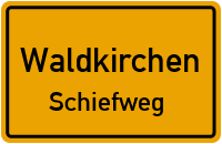 Kapellenweg in WaldkirchenSchiefweg