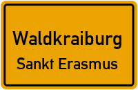 Erzgebirgsstraße in WaldkraiburgSankt Erasmus
