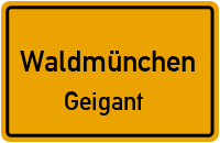 Pfarrstraße in WaldmünchenGeigant