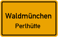 Forststraße in WaldmünchenPerlhütte