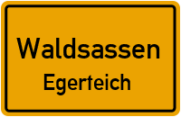 Straßenverzeichnis Waldsassen Egerteich