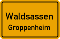 Straßenverzeichnis Waldsassen Groppenheim