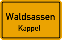 Straßenverzeichnis Waldsassen Kappel