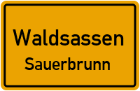 Straßenverzeichnis Waldsassen Sauerbrunn