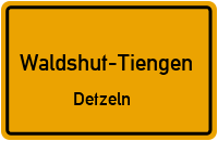 Breitäckerstraße in Waldshut-TiengenDetzeln