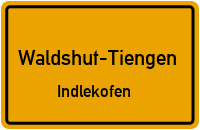 Siedlerstraße in Waldshut-TiengenIndlekofen