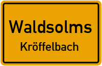 Rukerusweg in WaldsolmsKröffelbach
