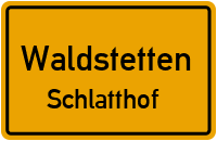 Adalbert-Stifter-Weg in WaldstettenSchlatthof