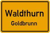 Straßen in Waldthurn Goldbrunn