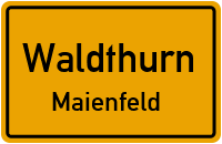 Straßen in Waldthurn Maienfeld