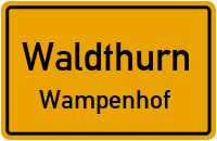 Straßen in Waldthurn Wampenhof
