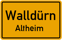 Baulandstraße in WalldürnAltheim