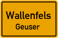 Straßen in Wallenfels Geuser
