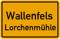 Straßen in Wallenfels Lorchenmühle