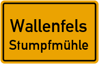 Straßen in Wallenfels Stumpfmühle