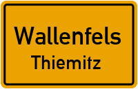 Straßen in Wallenfels Thiemitz