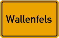 Wallenfels in Bayern