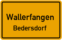 Straßen in Wallerfangen Bedersdorf