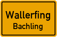 Straßenverzeichnis Wallerfing Bachling