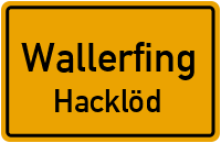 Straßenverzeichnis Wallerfing Hacklöd