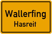 Straßenverzeichnis Wallerfing Hasreit