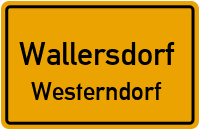 Dorfbreite in WallersdorfWesterndorf