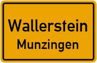 Kirchgasse in WallersteinMunzingen