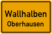Bergstrasse in WallhalbenOberhausen