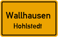 Straße Des Friedens in WallhausenHohlstedt