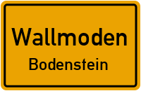 Gartenstraße in WallmodenBodenstein