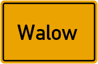 Kisserower Straße in Walow