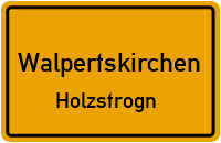 Kreuzstraße in WalpertskirchenHolzstrogn