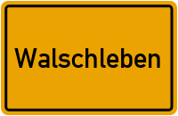 City Sign Walschleben