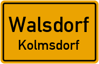 Straßenverzeichnis Walsdorf Kolmsdorf