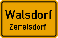 Straßenverzeichnis Walsdorf Zettelsdorf