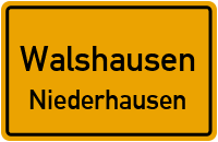 Bergstraße in WalshausenNiederhausen